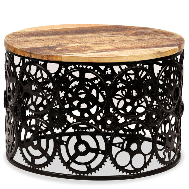 Table Basse Bois De Manguier Massif 60X40 Cm