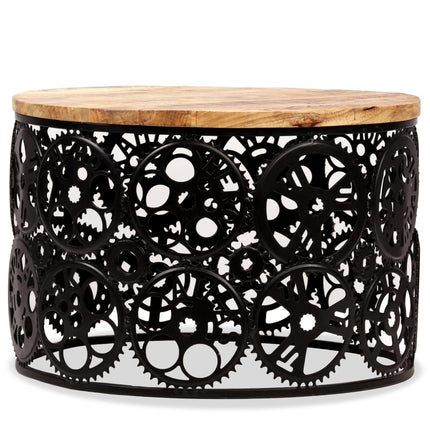 Table Basse Bois De Manguier Massif 60X40 Cm