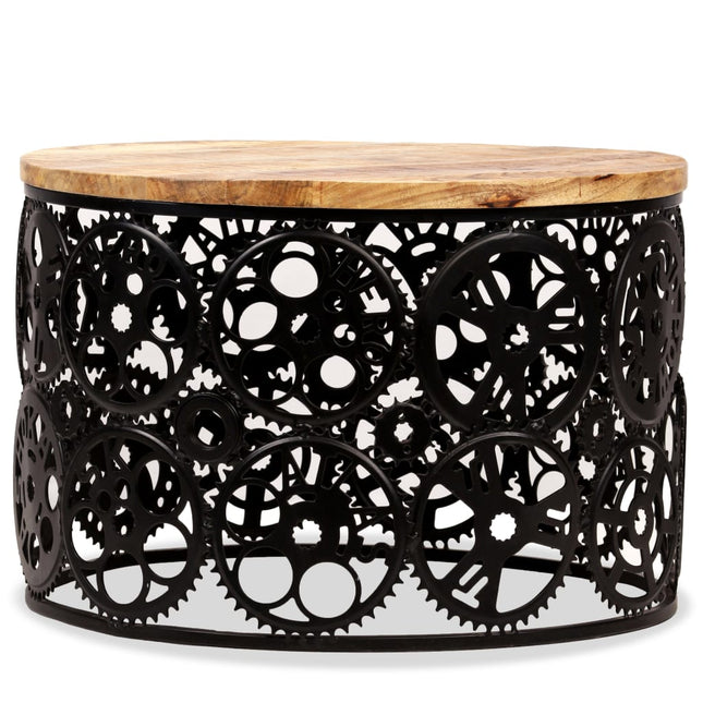 Table Basse Bois De Manguier Massif 60X40 Cm