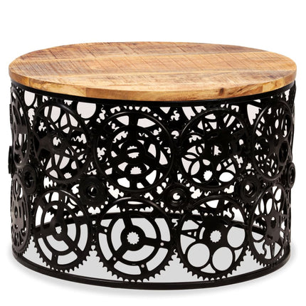 Table Basse Bois De Manguier Massif 60X40 Cm