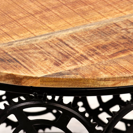 Table Basse Bois De Manguier Massif 60X40 Cm