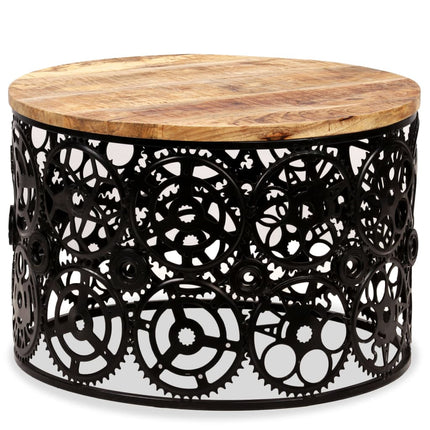 Table Basse Bois De Manguier Massif 60X40 Cm