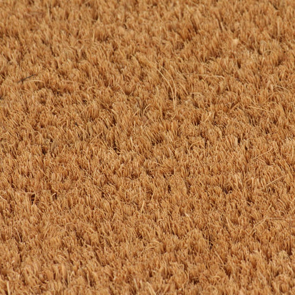 Paillasson 2 Pcs Fibre De Coco 17 Mm 50 X 80 Cm Naturel