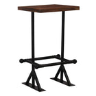 Table De Bar Bois De Récupération Massif Marron