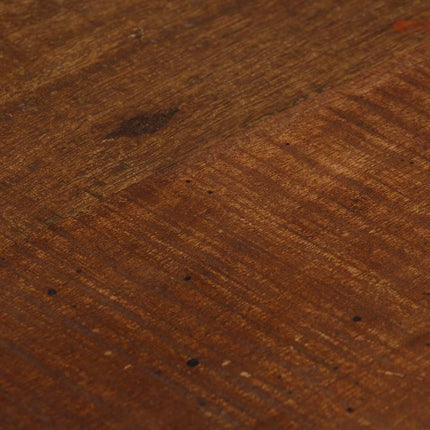 Tabourets De Bar Lot De 2 Bois Massif De Récupération