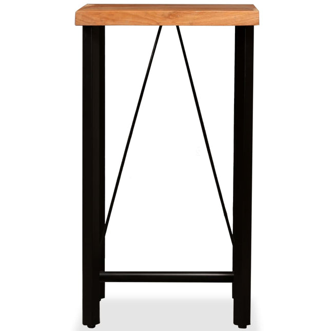 Table De Bar Bois Massif D'acacia