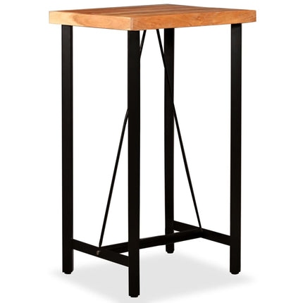 Table De Bar Bois Massif D'acacia