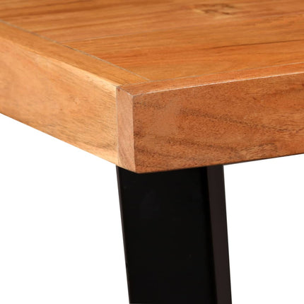 Table De Bar Bois Massif D'acacia