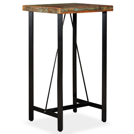 Table De Bar Bois De Récupération Massif