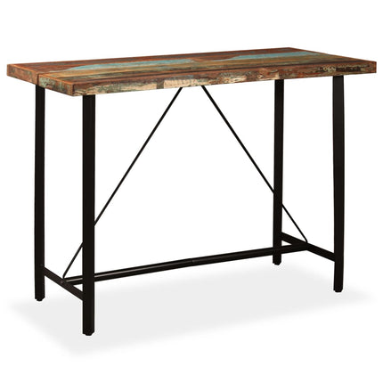 Table De Bar Bois De Récupération Massif
