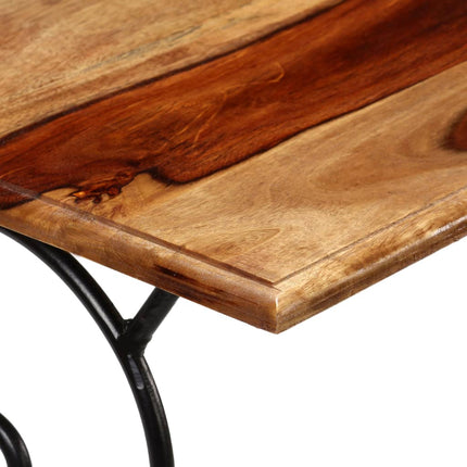 Table Console Bois Massif De Sesham 100 X 40 X 75 Cm