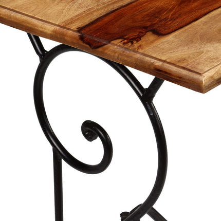 Table Console Bois Massif De Sesham 100 X 40 X 75 Cm
