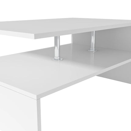 Table Basse Bois D'ingénierie 90X59X42 Cm