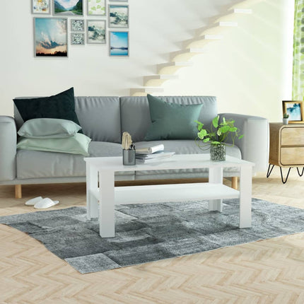 Table Basse Bois D'ingénierie 100X59X42 Cm