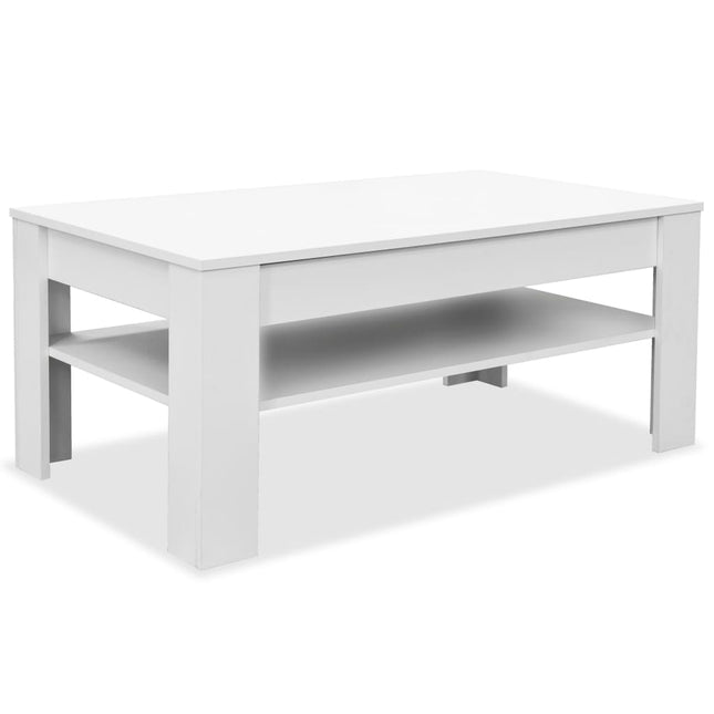 Table Basse Bois D'ingénierie 110X65X48 Cm