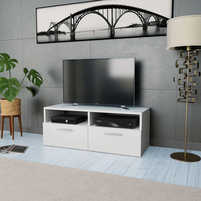 Meuble Tv Bois D’ingénierie 95X35X36 Cm