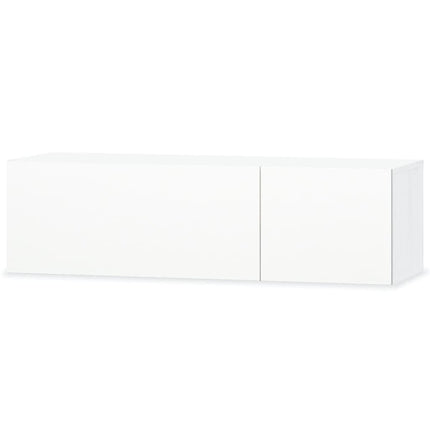 Meuble Tv Bois D’ingénierie 120X40X34 Cm Brillant