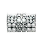 Ensemble De Boules De Noël 100 Pcs 3/4/6 Cm