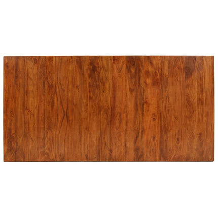 Table À Manger Bois Massif 180X90X76 Cm