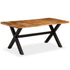 Table À Manger Bois Massif 180X90X76 Cm