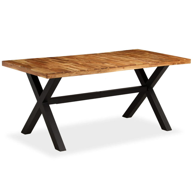 Table À Manger Bois Massif 180X90X76 Cm