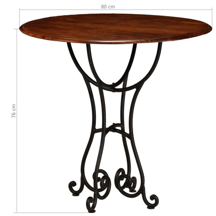 Table De Salle À Manger Bois Acacia Avec Finition Miel