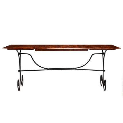 Table De Salle À Manger Bois Avec Finition Miel 200X100X76 Cm