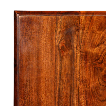 Table De Salle À Manger Bois Avec Finition Miel 200X100X76 Cm
