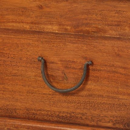 Table Basse Bois D'acacia Et Finition Miel