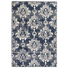 Tapis Moderne Design De Beige / Bleu