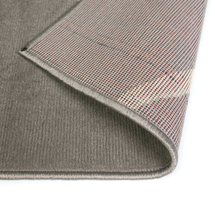 Tapis Moderne Design De Cercles Gris