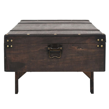 Table Basse Contreplaqué Style Vintage 120X55X35 Cm