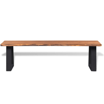 Banc En Bois D'acacia Massif