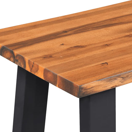Banc En Bois D'acacia Massif