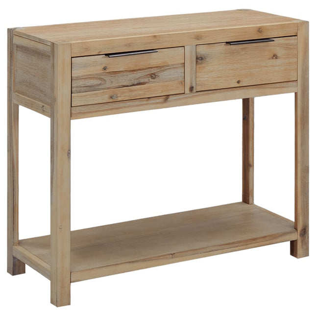 Table Console 82X33X73 Cm Bois D'acacia Massif