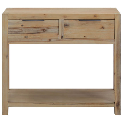 Table Console 82X33X73 Cm Bois D'acacia Massif