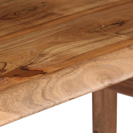 Table À Écrire Bois D'acacia Massif 110 X 50 X 76 Cm