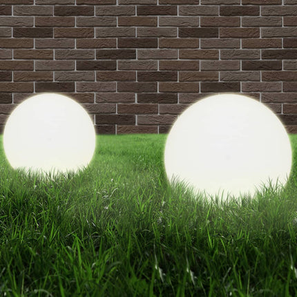 Lampes À Led Sous Forme De Boule 4 Pcs Sphérique Pmma