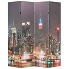 Cloison De Séparation Pliable New York La Nuit