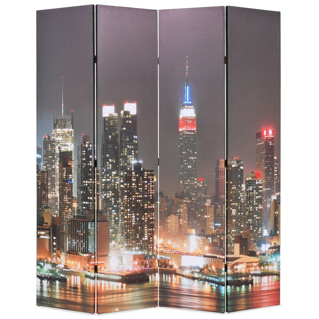Cloison De Séparation Pliable New York La Nuit