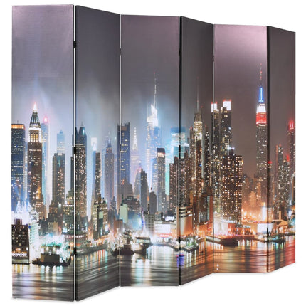 Cloison De Séparation Pliable New York La Nuit