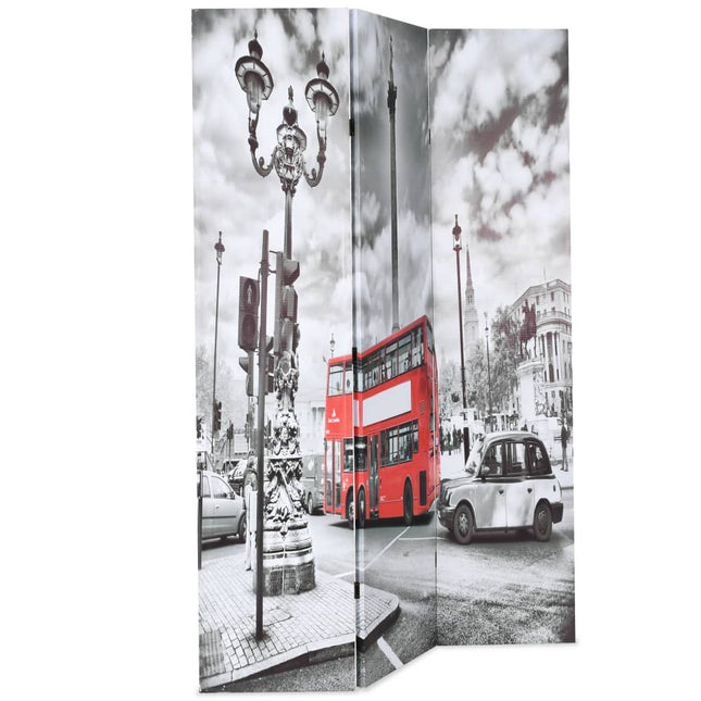 Cloison De Séparation Bus Londonien Noir Et Blanc
