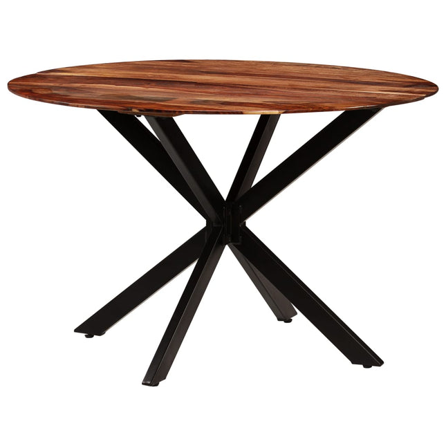 Table À Manger Bois Massif 120X77 Cm