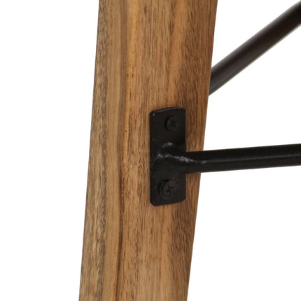 Chaises De Bar Lot De 2 Bois D'acacia Solide