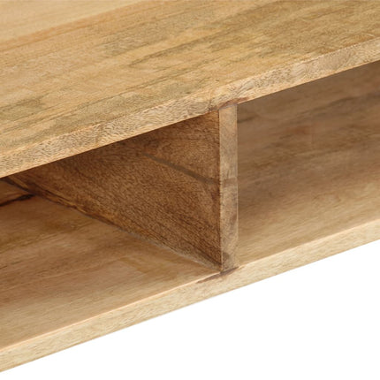 Table Basse Bois De Manguier Massif 100X60X45 Cm