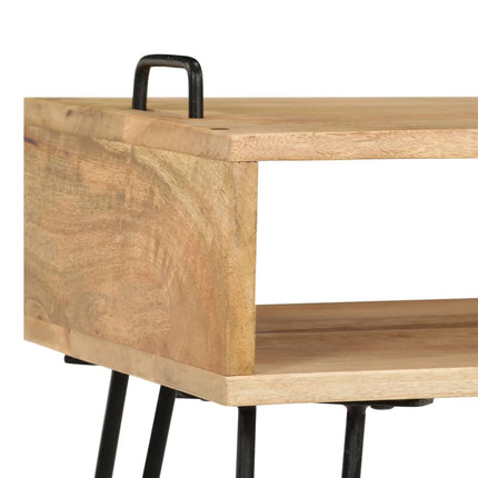 Table Basse Bois De Manguier Massif 100X60X45 Cm