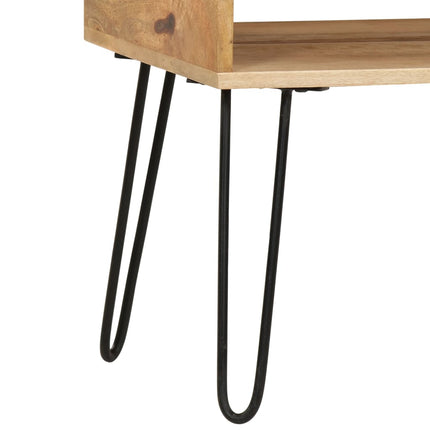 Table Basse Bois De Manguier Massif 100X60X45 Cm