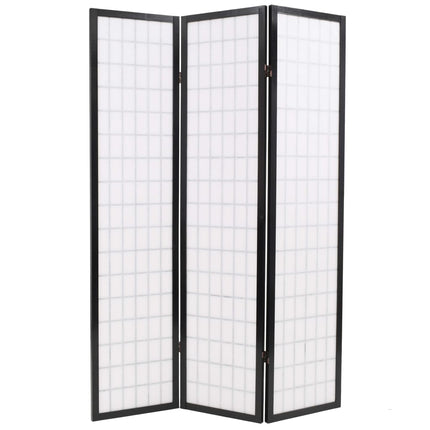 Cloison De Séparation 3 Panneaux Style Japonais 120X170 Cm