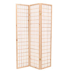Cloison De Séparation 3 Panneaux Style Japonais 120X170 Cm