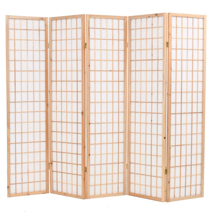 Cloison De Séparation 3 Panneaux Style Japonais 120X170 Cm